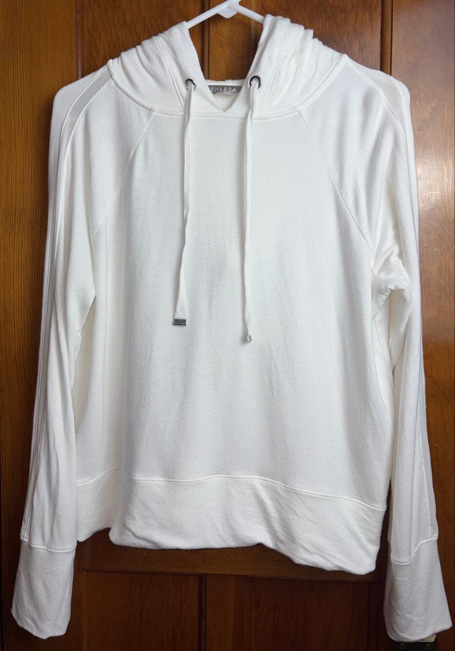 Athleta Cream Hoodie Size S